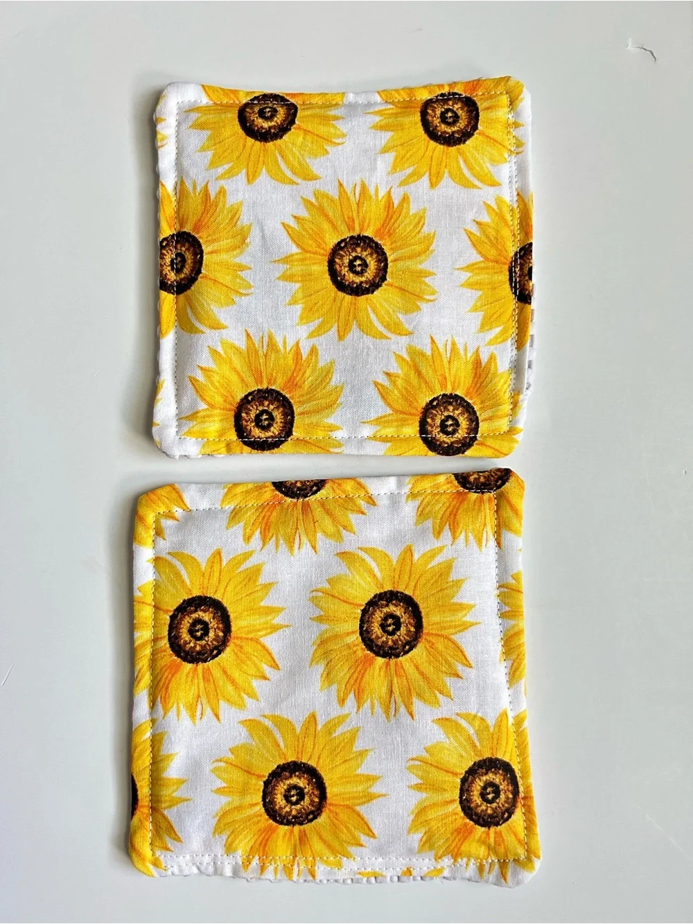Hand Crafted Colorful Sunflower Non Slip Jar Grippers Opens Hard Lids
